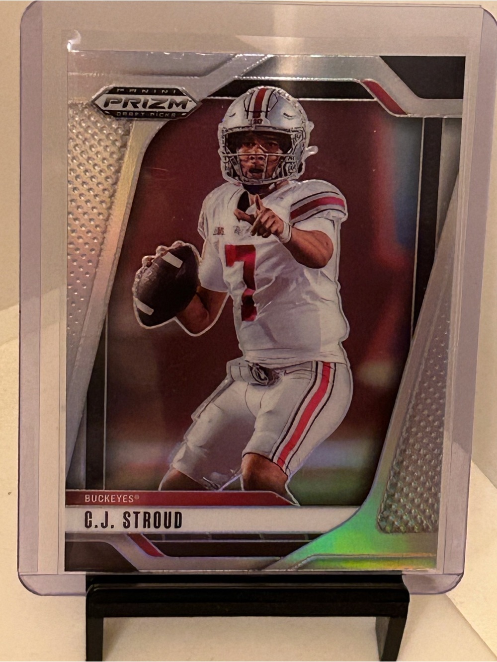 CJ Stroud 2025 Panini Prizm Draft silver Holo